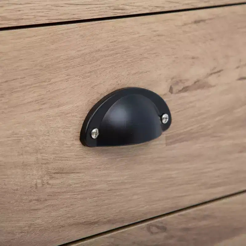 Comodino in legno a 4 cassetti