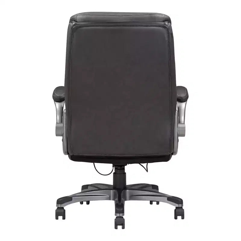 Classica Sedia da Ufficio Ergonomica con Braccioli Regolabili, Sedia Comoda Girevole a 360 Gradi e con Ruote, Sedia da Scrivania per Ufficio, Casa, Grigia