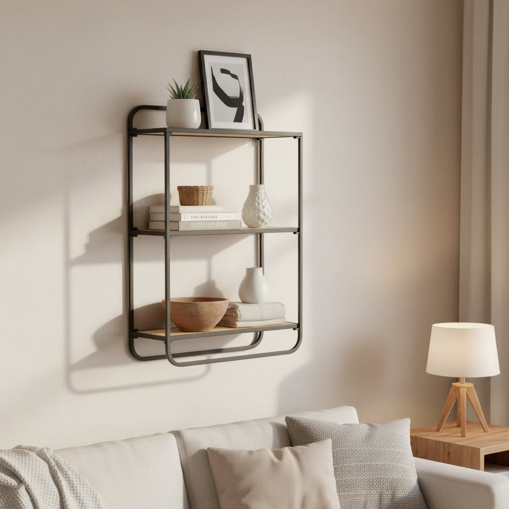 Wall Mounted Storage Shelf 20x8x32